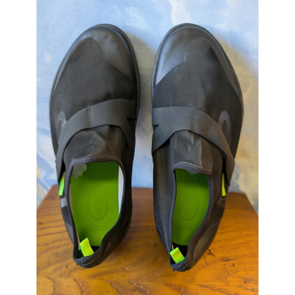 Oofos Mens 13 Oomg Low ee Zee Slip-on In Blk - Picture 7 of 10
